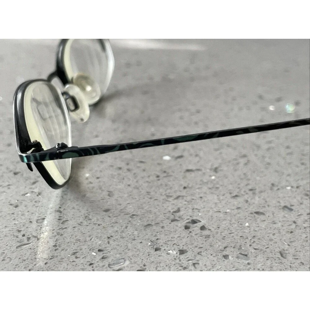 Club Monaco CM2006 eyeglasses frames only 47-20-140 Col. 6521 oval black blue